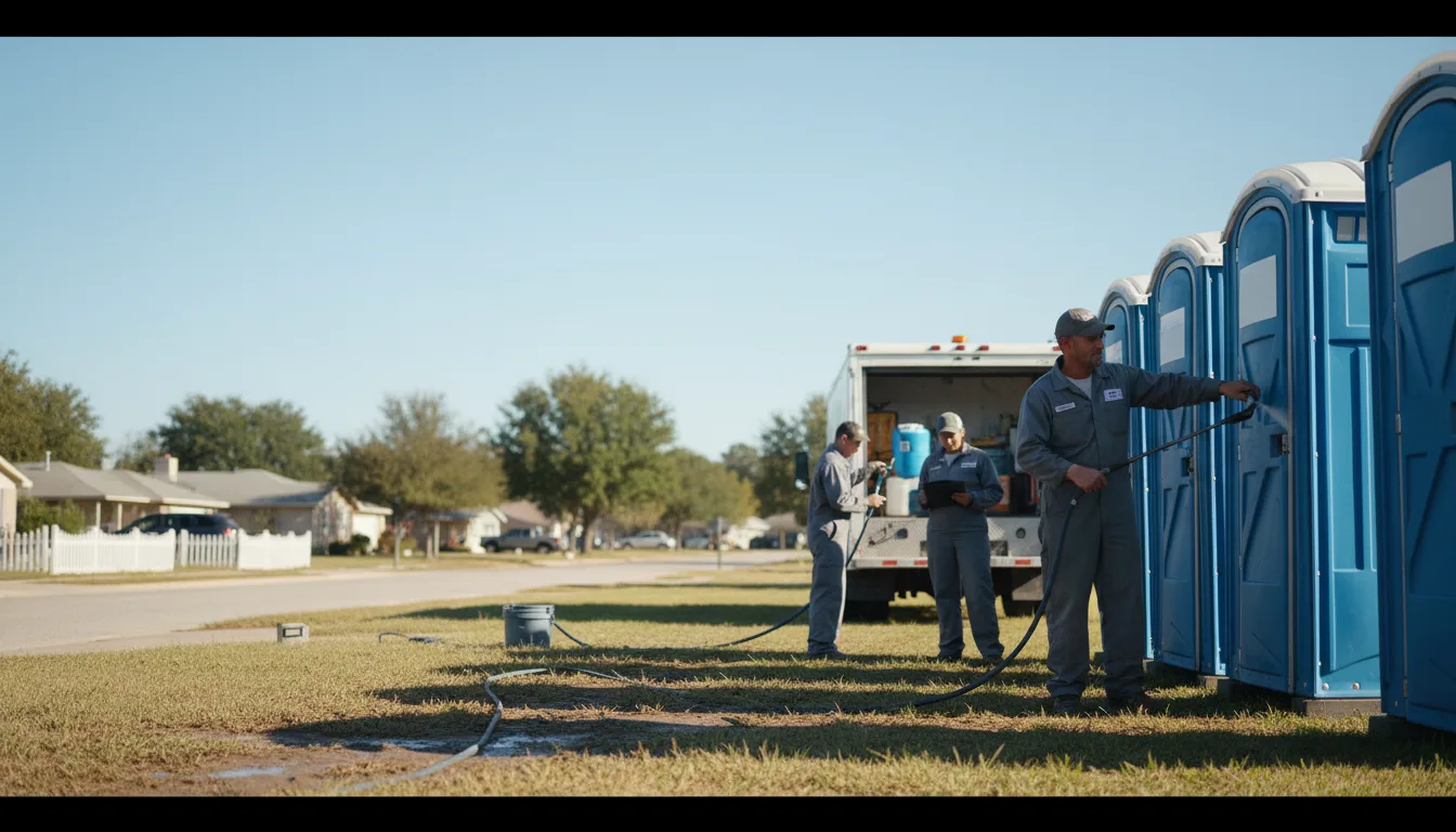 Long-Term Portable Toilet Rental in Lewiston, MN near me
